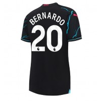 Camiseta Manchester City Bernardo Silva #20 Tercera Equipación para mujer 2023-24 manga corta